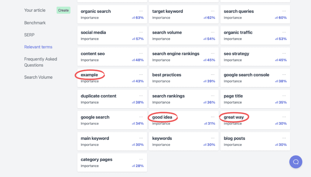 clearscope alternatives